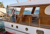 AMANDA | 1956 23.77m (78′) Classic Wood Cruising Motor Yacht from British shipyard Graham Bunn Norfolk