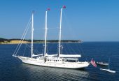 ARABELLA | 1983 47m (156’4″) Classic Schooner Steel Sail Yacht from famous American shipyard Palmer Johnson