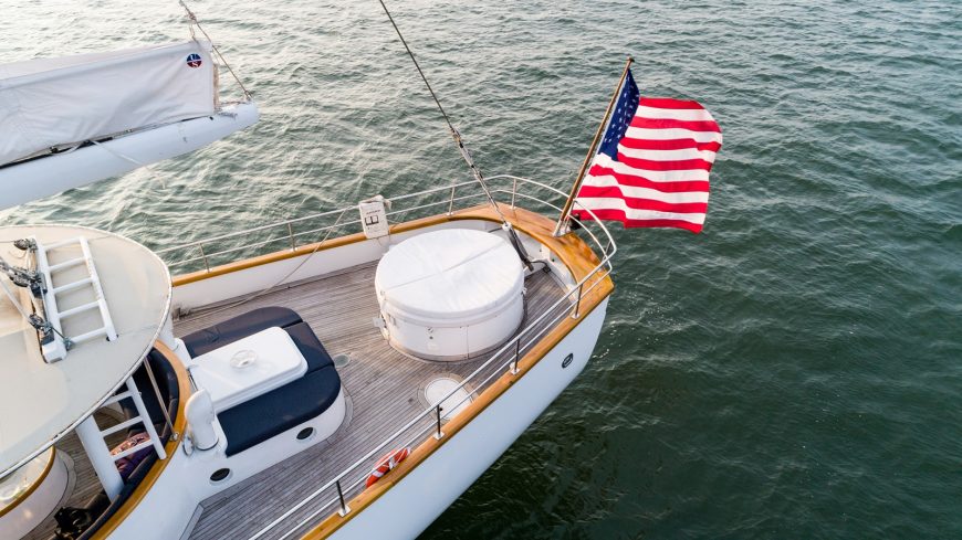 ARABELLA | 1983 47m (156’4″) Classic Schooner Steel Sail Yacht from famous American shipyard Palmer Johnson