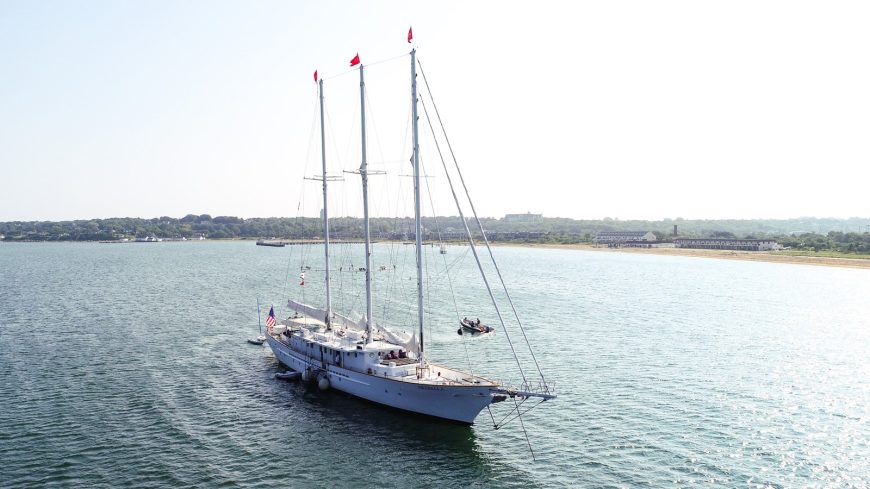 ARABELLA | 1983 47m (156’4″) Classic Schooner Steel Sail Yacht from famous American shipyard Palmer Johnson