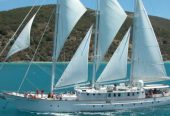 ARABELLA | 1983 47m (156’4″) Classic Schooner Steel Sail Yacht from famous American shipyard Palmer Johnson