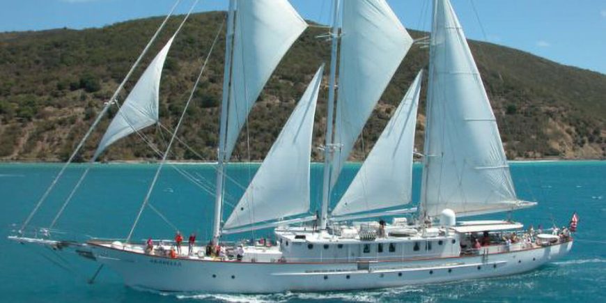 ARABELLA | 1983 47m (156’4″) Classic Schooner Steel Sail Yacht from famous American shipyard Palmer Johnson