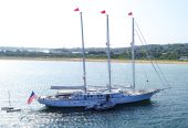 ARABELLA | 1983 47m (156’4″) Classic Schooner Steel Sail Yacht from famous American shipyard Palmer Johnson