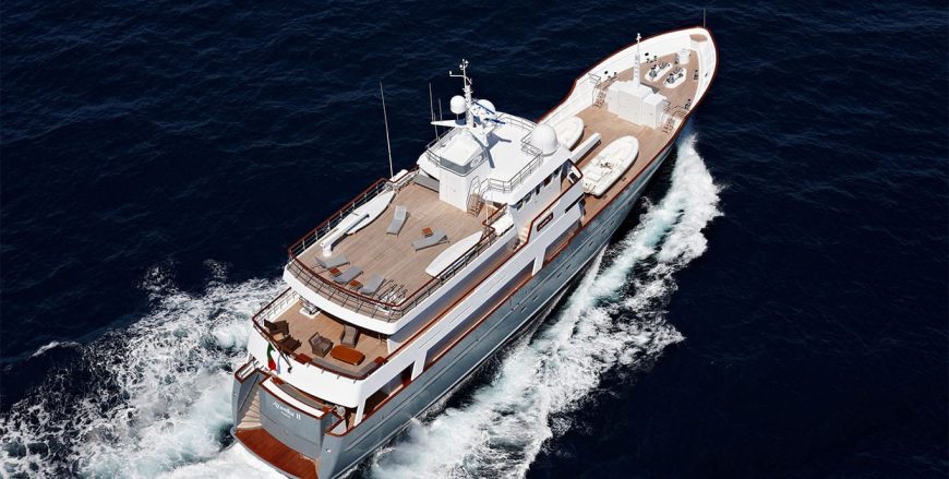 AXANTHA II | 2011 43m (141′) Vripack design Luxury Aluminium Motor Yacht from French shipyard JFA YACHTS