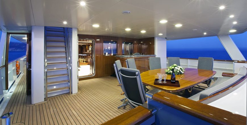 AXANTHA II | 2011 43m (141′) Vripack design Luxury Aluminium Motor Yacht from French shipyard JFA YACHTS