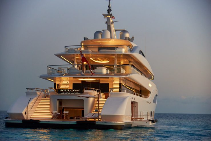 Arrow | 2020 75m (246ft) Luxury Tri-Deck Steel Motor Yacht built by Dutch shipyard Feadship