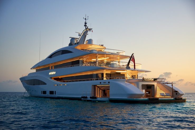 Arrow | 2020 75m (246ft) Luxury Tri-Deck Steel Motor Yacht built by Dutch shipyard Feadship