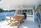 BAYVIEW | 1972 22m (72′ 2″) Classic Trawler Wood Motor Yacht from Italian shipyard CANTIERI DI CHIAVARI