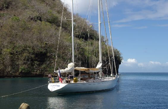 BERNIC II | 1978 22m (72’2″) Classic Ketch Aluminium Sail Yacht from French shipyard CNB