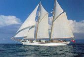 Borkumriff II | 1982 31m (101’7″) Classic Luxury Steel Sail Yacht from German shipyard Lubbe-Voss