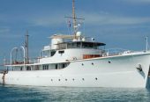 CALISTO | 1944 41.5m (136’1″) Classic Trawler Style Wood Motor Yacht from American shipyard Astoria Marine