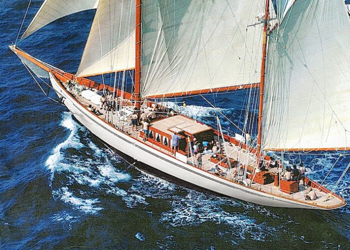 Cyclos II | 1984 28.33m (92′ 11″) Classic Cruising Aluminium Sail Yacht from Dutch shipyard Royal Huisman