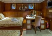 Donna Del Mare | 2007 34.6m (113’5″ ) Modern Steel Motor Yacht from Turkish shipyard Aegean Yacht