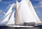 ELEONORA E | 2000 49.5m (162’4″) Luxury Steel Cruising Sail Yacht from Dutch shipyard Van der Graaf