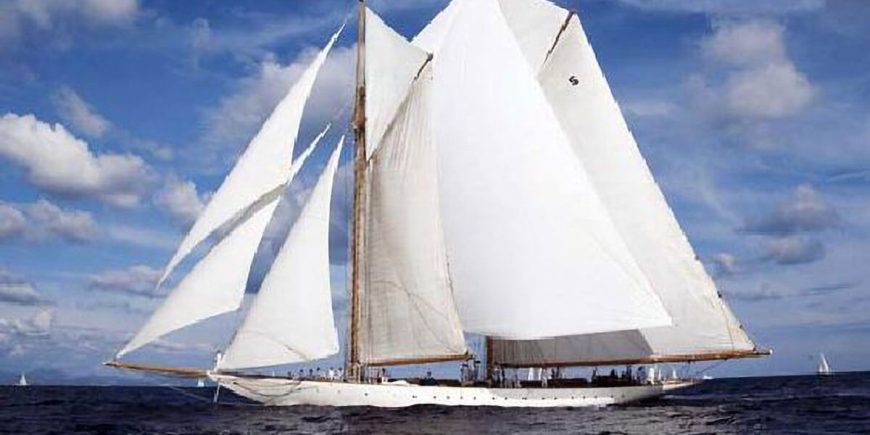 ELEONORA E | 2000 49.5m (162’4″) Luxury Steel Cruising Sail Yacht from Dutch shipyard Van der Graaf