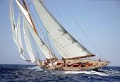 ELEONORA E | 2000 49.5m (162’4″) Luxury Steel Cruising Sail Yacht from Dutch shipyard Van der Graaf