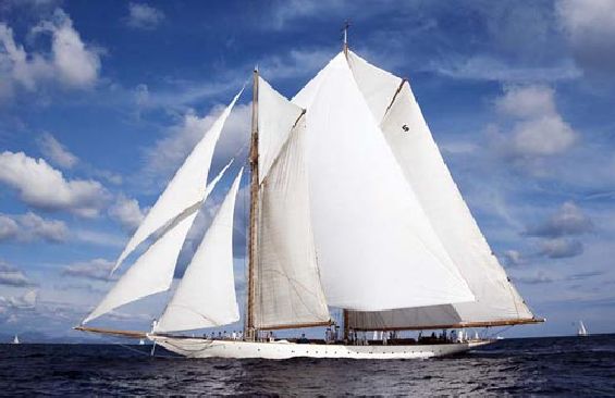 ELEONORA E | 2000 49.5m (162’4″) Luxury Steel Cruising Sail Yacht from Dutch shipyard Van der Graaf