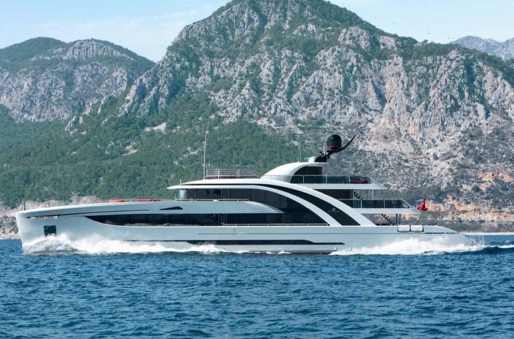 EUPHORIA II | 2017 49.56 m (162’7″) Luxury Quad-Deck Steel Motor Yacht from Turkish shipyard Mayra