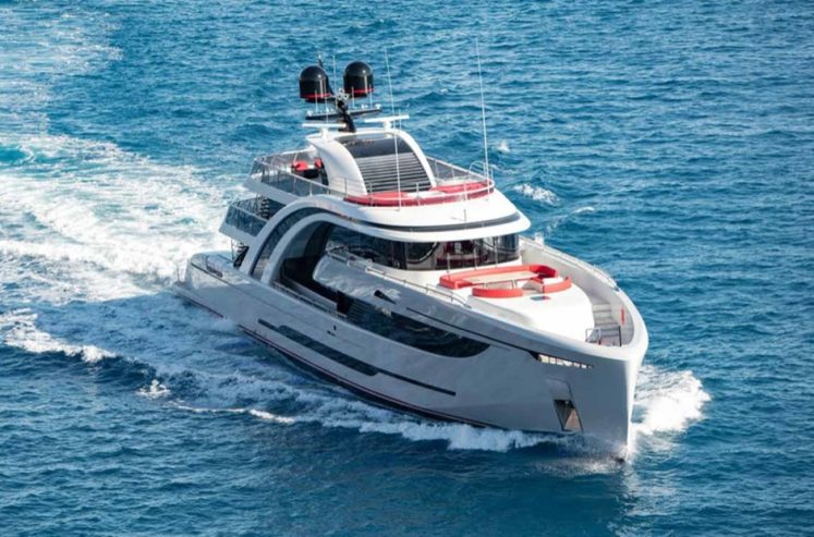 EUPHORIA II | 2017 49.56 m (162’7″) Luxury Quad-Deck Steel Motor Yacht from Turkish shipyard Mayra