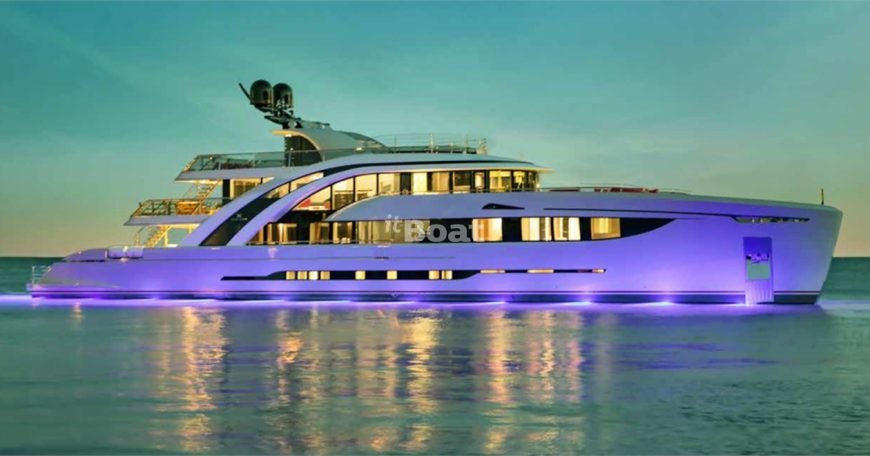 EUPHORIA II | 2017 49.56 m (162’7″) Luxury Quad-Deck Steel Motor Yacht from Turkish shipyard Mayra