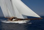 Germania Nova | 2011 59.79m (196’1″) Modern Luxury Classic Steel Sail Yacht from Spanish shipyard Factoria Naval de Marin