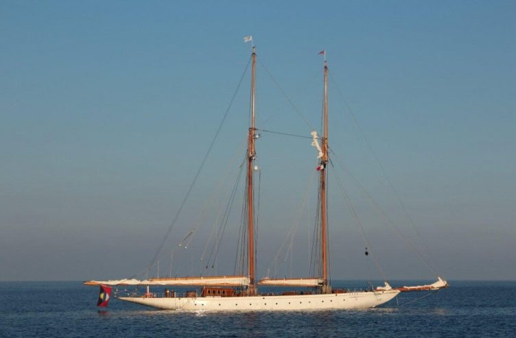 Germania Nova | 2011 59.79m (196’1″) Modern Luxury Classic Steel Sail Yacht from Spanish shipyard Factoria Naval de Marin