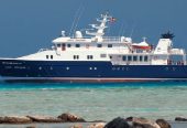 HANSE EXPLORER | 2006 47.76m (156’6″) Explorer Steel Motor Yacht from German shipyard Fassmer