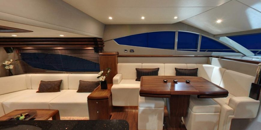 HARVEST MOON | 2011 18m (59′) Luxury Flybridge Performance Motor Yacht from British shipyard Pearl Yachts