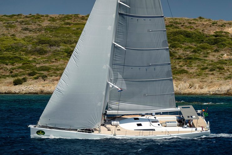 IKIGAI | 2001 25.13m (82’4″ ) Luxury Cruising Aluminium Sail Yacht from French shipyard JFA