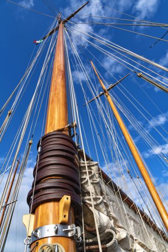 INVADER | 1905 49.3m (161’7″) Classic Cruising Steel Sail Yacht from American shipyard Lawley