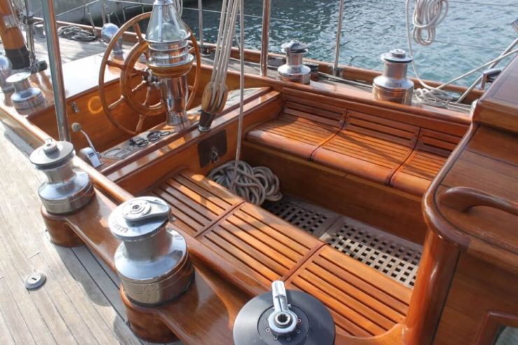 IVANHOE | 1938 21m (68’11”) Classic Cruising Racer Sail Yacht from Swedish shipyard Gamleby