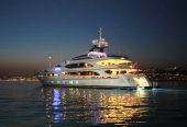 JAGUAR | 2005 56.08m (183’9″) Modern Classic Tri-Deck Steel Motor Yacht from renowned Italian shipyard Benetti