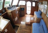 KALLISTA | 1975 17.25m (56’7″) Classic Trawler Conversion To Luxury Motor Yacht from Portuguese shipyard NAVALIA