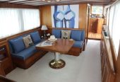 KALLISTA | 1975 17.25m (56’7″) Classic Trawler Conversion To Luxury Motor Yacht from Portuguese shipyard NAVALIA