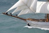 Kaskelot | 1948 47m (154’2″) Original Classic Tallship Sail Yacht from Danish shipyard J. Ring Andersen