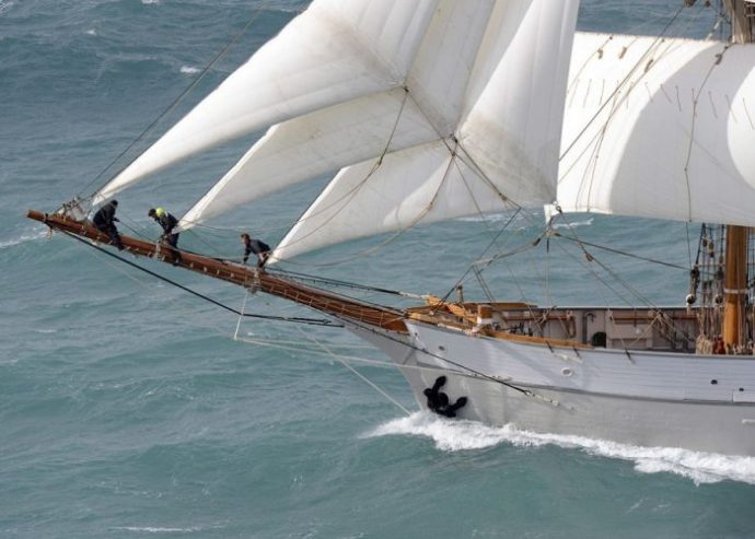 Kaskelot | 1948 47m (154’2″) Original Classic Tallship Sail Yacht from Danish shipyard J. Ring Andersen