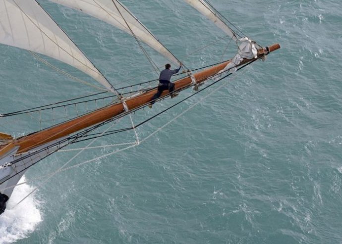 Kaskelot | 1948 47m (154’2″) Original Classic Tallship Sail Yacht from Danish shipyard J. Ring Andersen