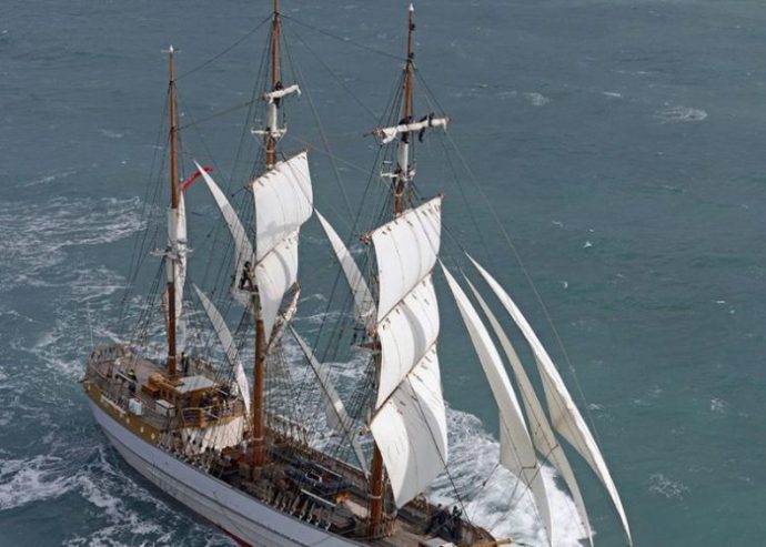 Kaskelot | 1948 47m (154’2″) Original Classic Tallship Sail Yacht from Danish shipyard J. Ring Andersen