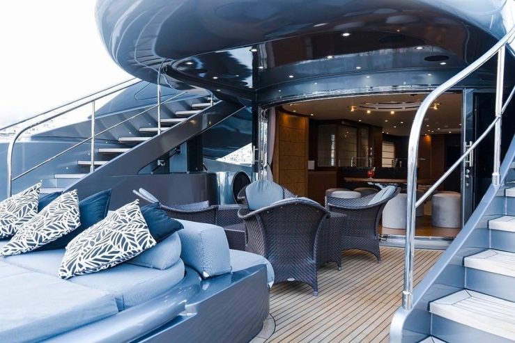 MATSU | 2007 36m (120ft) Luxury Flybridge Motor Yacht built by Italian shipyard ISA Yachts