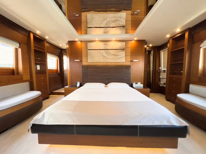 MATSU | 2007 36m (120ft) Luxury Flybridge Motor Yacht built by Italian shipyard ISA Yachts