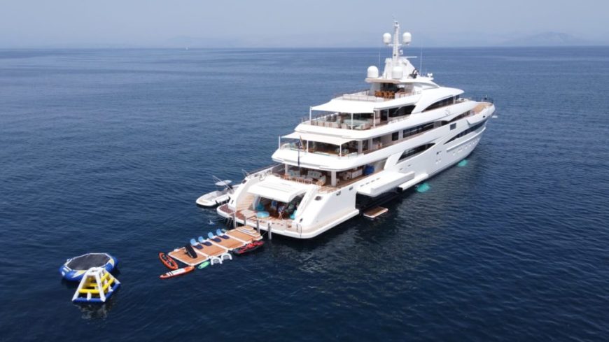 MIMTEE | 2019 79m (259ft) Modern Luxury Steel Motor Yacht from Italian shipyard CRN