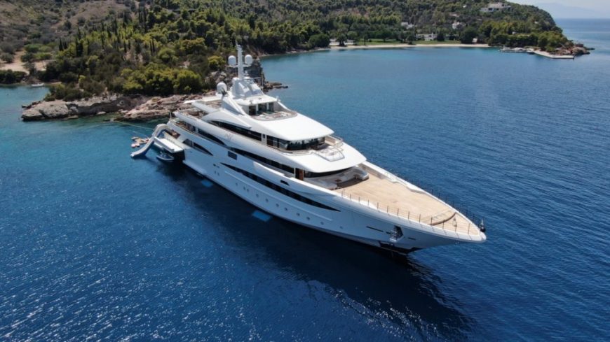 MIMTEE | 2019 79m (259ft) Modern Luxury Steel Motor Yacht from Italian shipyard CRN