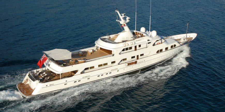 MIRAGE | 1979 53m (173’8″) Classic Luxury Steel Motor Yacht from Dutch shipyard Feadship