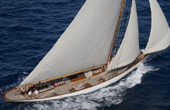 MOONBEAM OF FIFE III | 1903 30.94m (101’5″) Classic Cruising Wood Sail Yacht from British shipyard William Fife & Sons