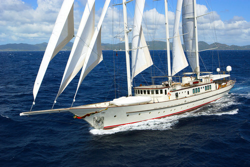 Montigne | 2009 57m (187′) Modern Schooner Steel Sail Yacht from Turkish shipyard Aegean Yacht