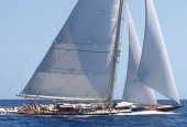 Moonbeam IV | 1914 32.1m (105’3″) Classic Wood Sail Yacht from British shipyard William Fife & Sons