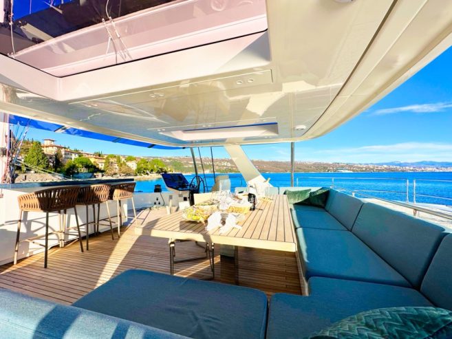 NALA ONE | 2019 23.99m (78’8″) Luxury Flybridge Catamaran Motor Sail Yacht from Polish shipyard SUNREEF