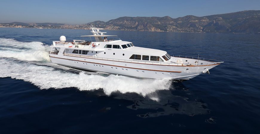 NAUTA | 2001 33m (108ft) Baglietto Motor Yacht