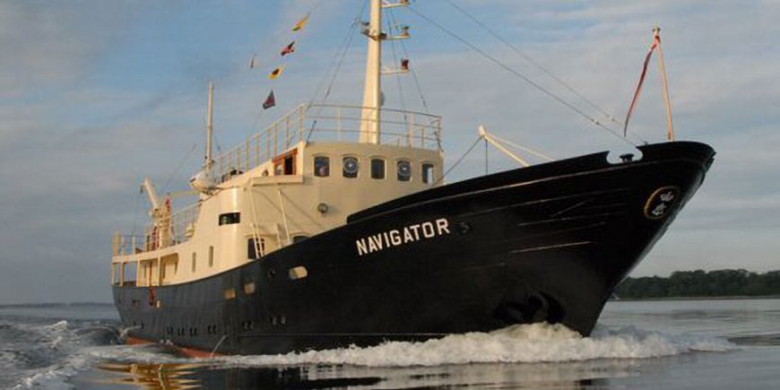 NAVIGATOR | 1941 35.7m (117’1″) Classic Explorer Steel Motor Yacht from Danish shipyard Nakskov Skibsvaerft