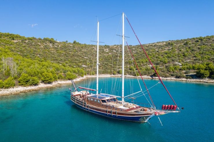 NOSTRA VITA | 2005 31.8m Modern Gulet Wood Sail Yacht from Croatian shipyard Selemiya